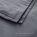 100% cotton removable duvet cover for weighted blanket 60x80 grey